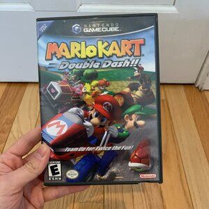 Mario Kart: Double Dash!! (Nintendo GameCube, 2003) CASE, MANUAL & Inserts ONLY